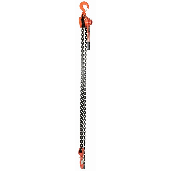 Vestil Professional Lever Hoist, 10 ft. Lift, 12K, 12000 lbs Load Capacity, 10 ft Hoist Lift, Hook PLH-120-10 - main